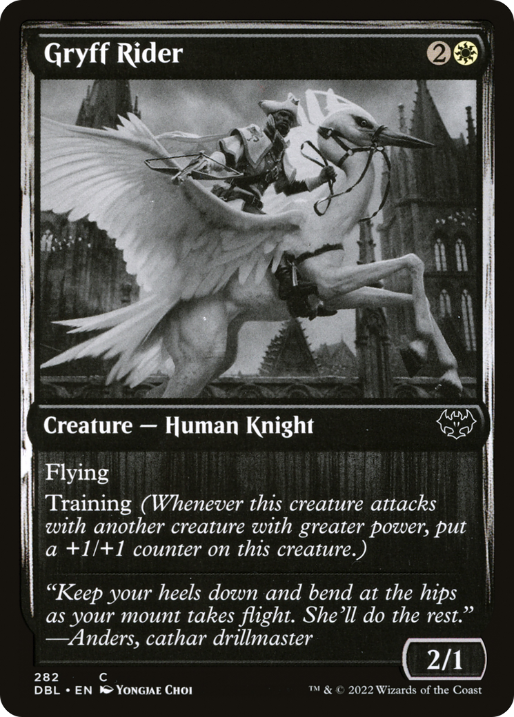Gryff Rider [Innistrad: Double Feature] Foil