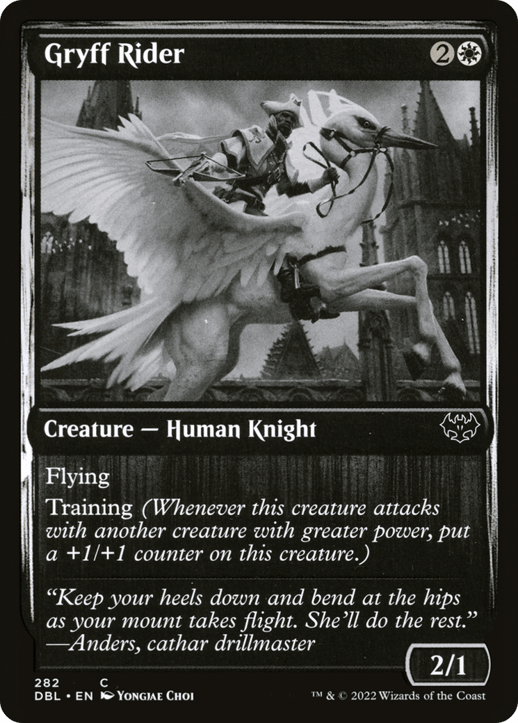 Gryff Rider [Innistrad: Double Feature] Foil