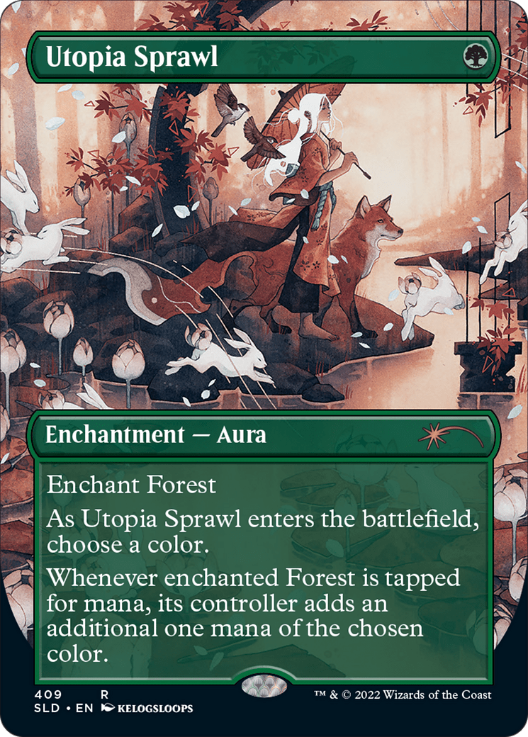 Utopia Sprawl (Borderless) [Secret Lair Drop Series] Foil