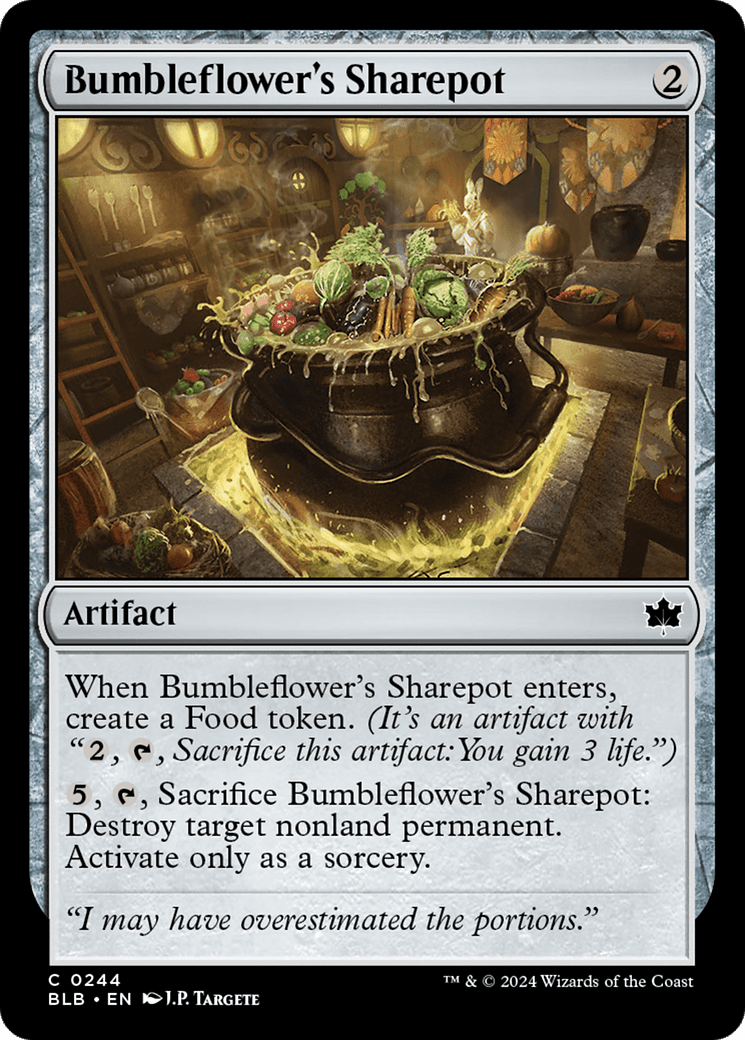 Bumbleflower's Sharepot [Bloomburrow] Foil