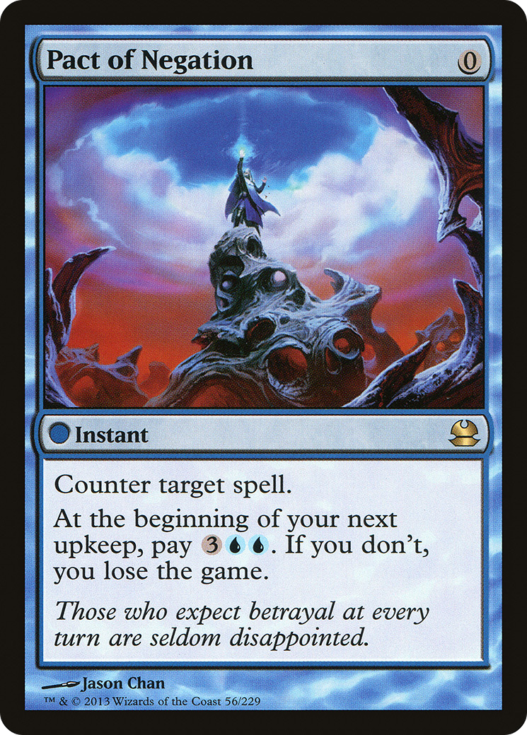 Pact of Negation [Modern Masters] Foil