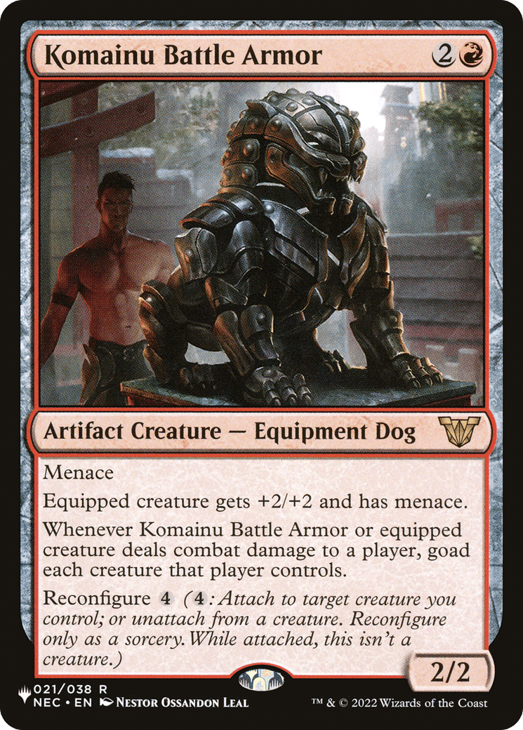 Komainu Battle Armor |  (NEC-21) [The List]