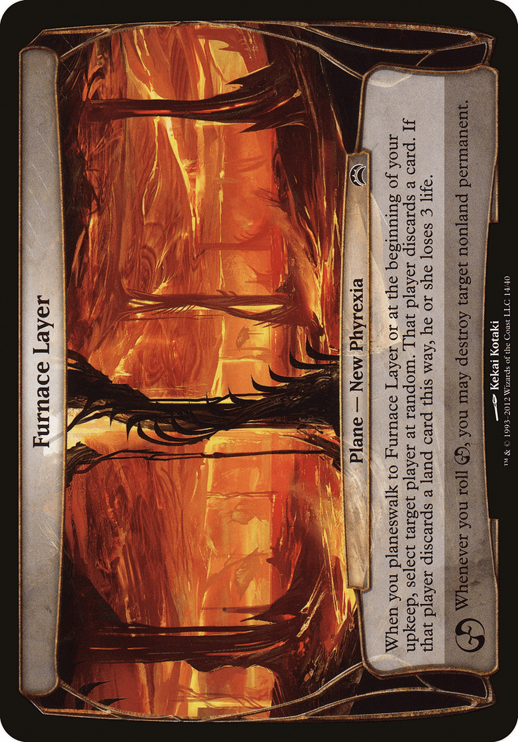 Furnace Layer (Planes) [Planechase 2012 Planes] Foil