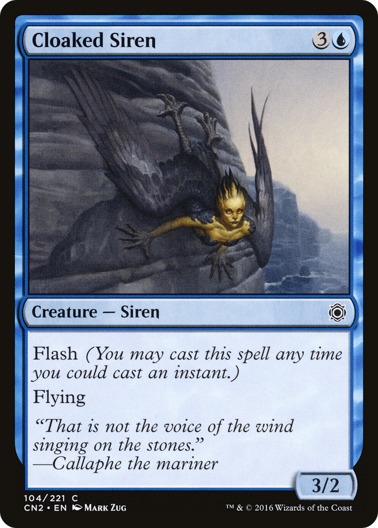 Cloaked Siren [Conspiracy: Take the Crown] Foil