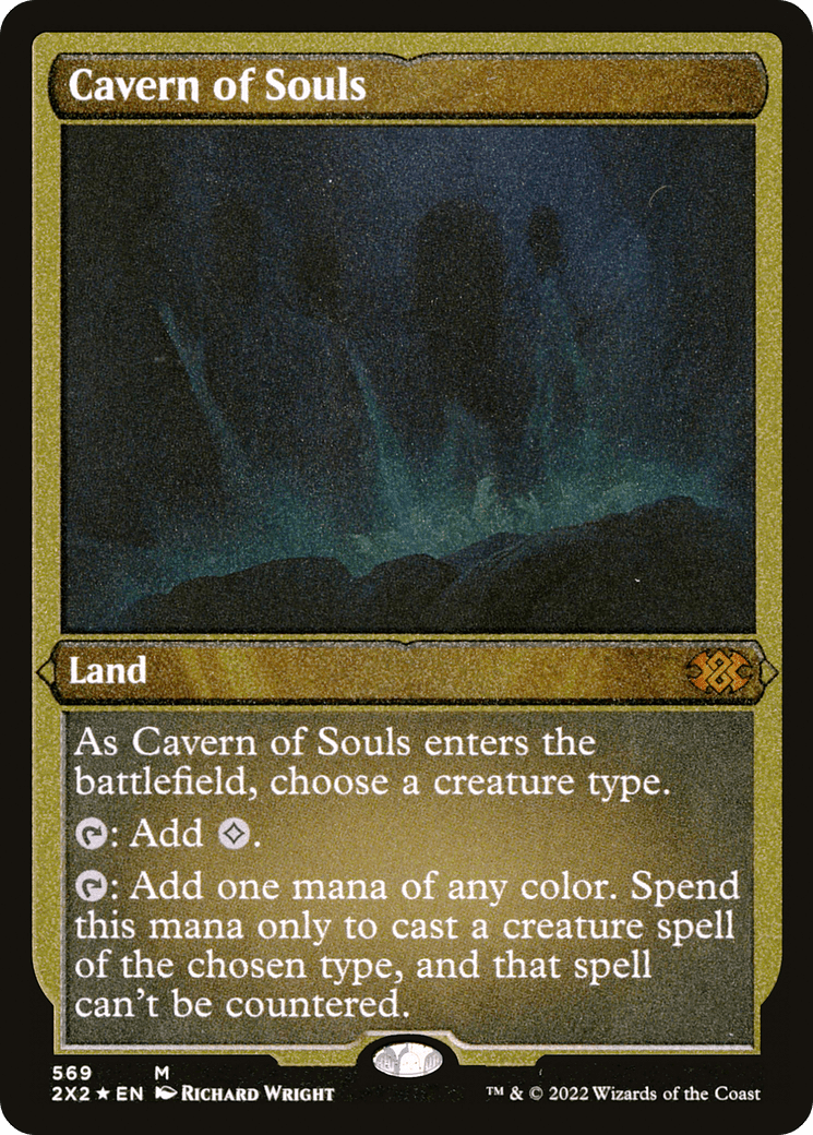 Cavern of Souls (Foil Etched) |  Foil (569) [Double Masters 2022]