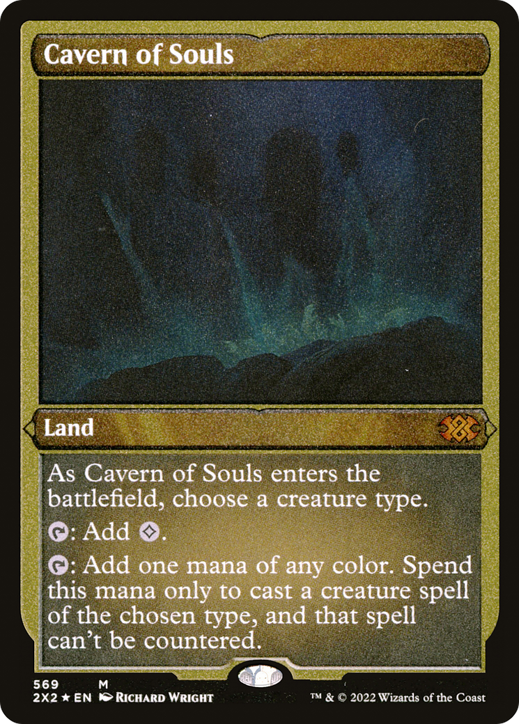 Cavern of Souls (Foil Etched) |  Foil (569) [Double Masters 2022]