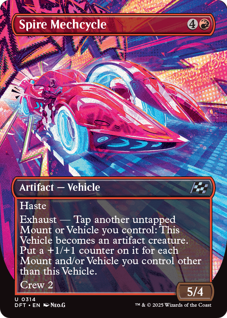 Spire Mechcycle |  Foil (314) [Aetherdrift]
