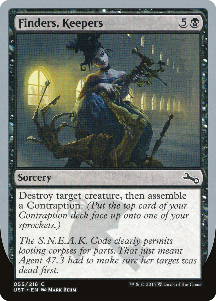 Finders, Keepers [Unstable] Foil