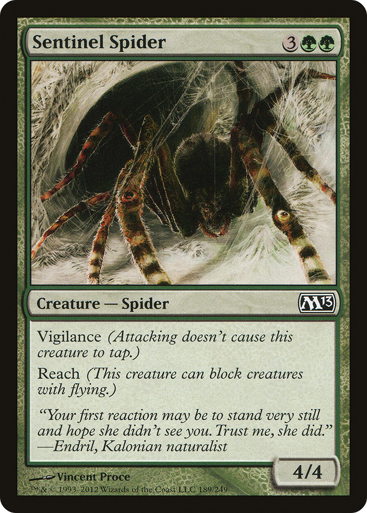 Sentinel Spider [Magic 2013] Foil