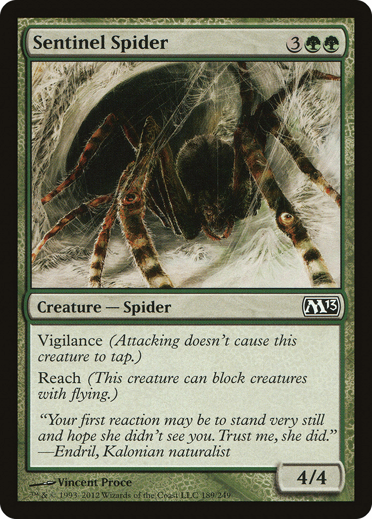 Sentinel Spider [Magic 2013] Foil