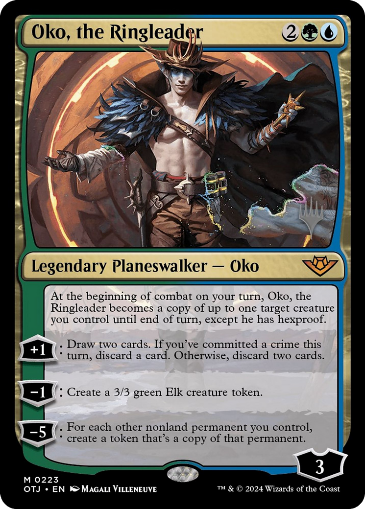 Oko, the Ringleader (Promo Pack) [Outlaws of Thunder Junction Promos] Foil