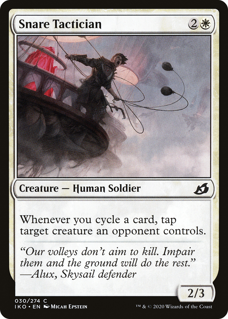 Snare Tactician [Ikoria: Lair of Behemoths] Foil