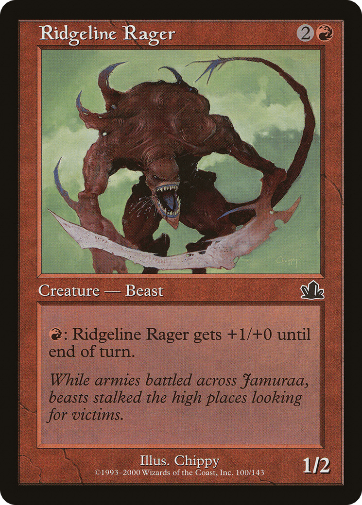 Ridgeline Rager [Prophecy] Foil