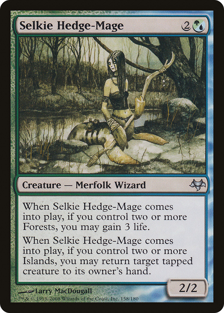 Selkie Hedge-Mage [Eventide] Foil
