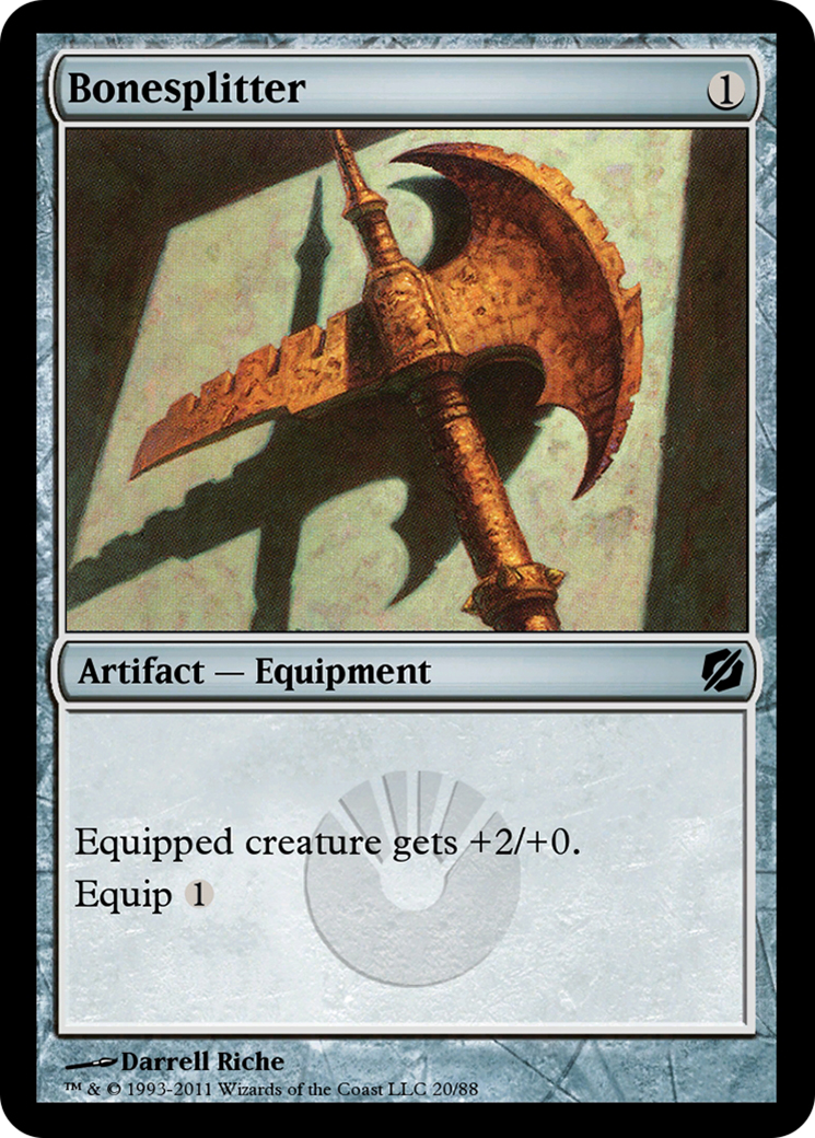 Bonesplitter (TD2-020) - Duel Decks: Mirrodin Pure vs. New Phyrexia