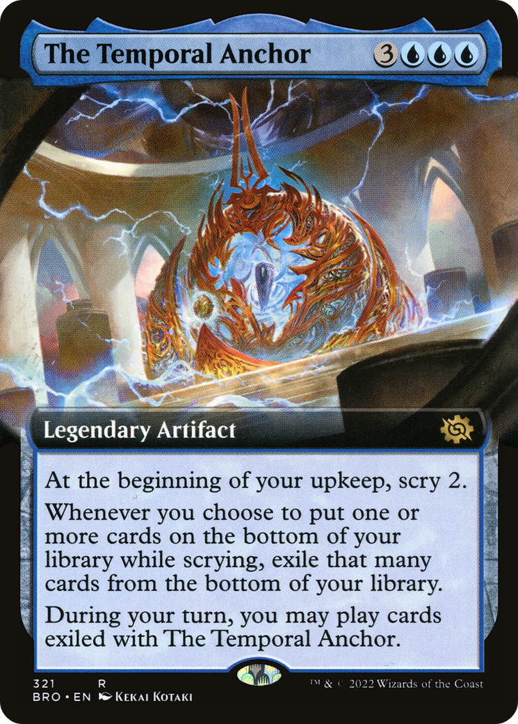 The Temporal Anchor (Extended Art) [The Brothers' War] Foil