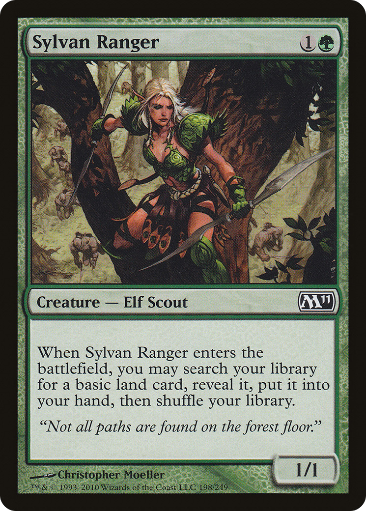 Sylvan Ranger [Magic 2011] Foil