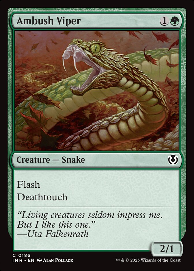 Ambush Viper 186/287 (Innistrad Remastered) 