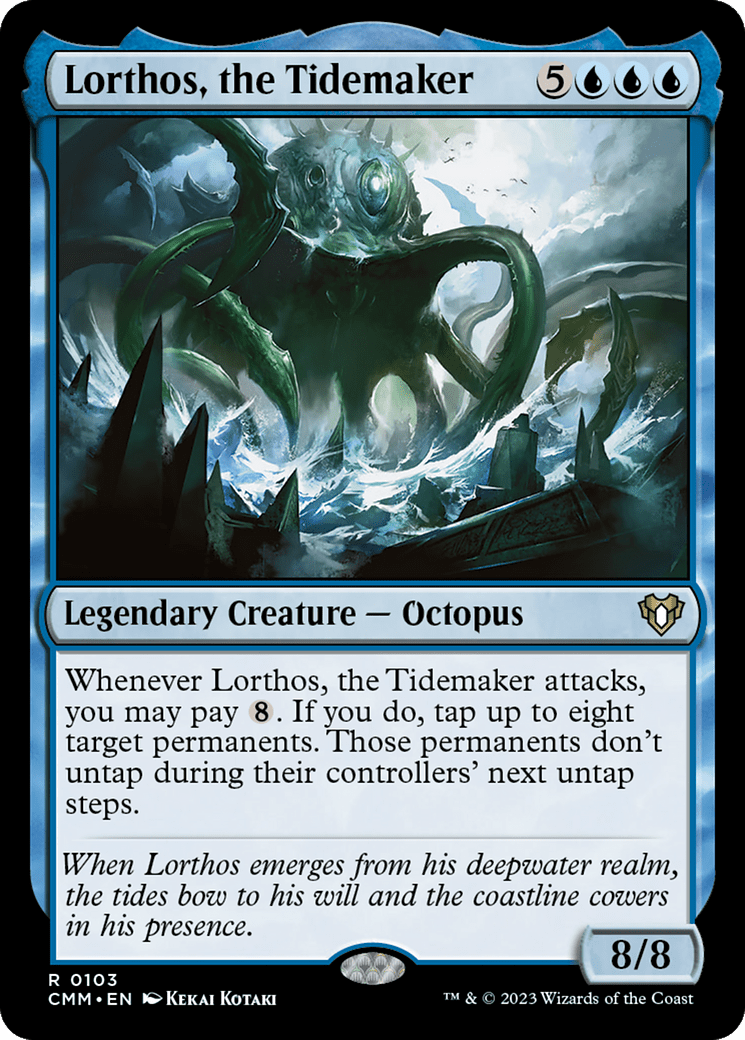 Lorthos, the Tidemaker [Commander Masters] Foil