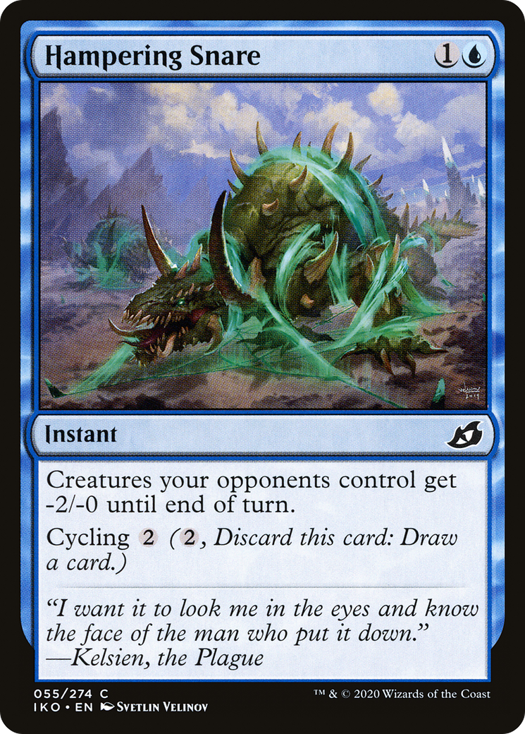 Hampering Snare [Ikoria: Lair of Behemoths] Foil