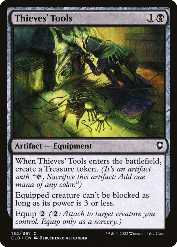 Thieves' Tools 152 (Commander Legends: Battle for Baldur's Gate) 