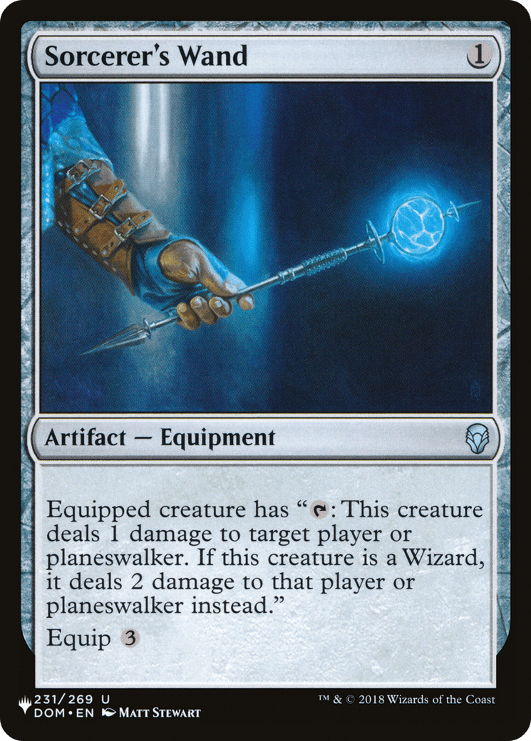 Sorcerer's Wand |  (DOM-231) [The List]