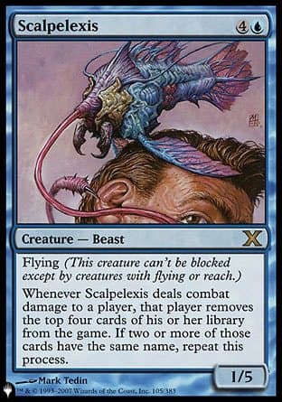 Scalpelexis |  (10E-105) [The List]