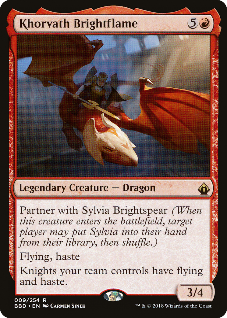Khorvath Brightflame [Battlebond] Foil