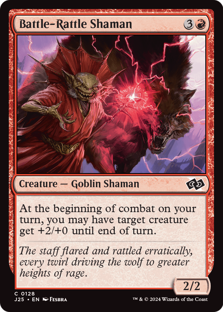 Battle-Rattle Shaman (J25-128) - Foundations Jumpstart