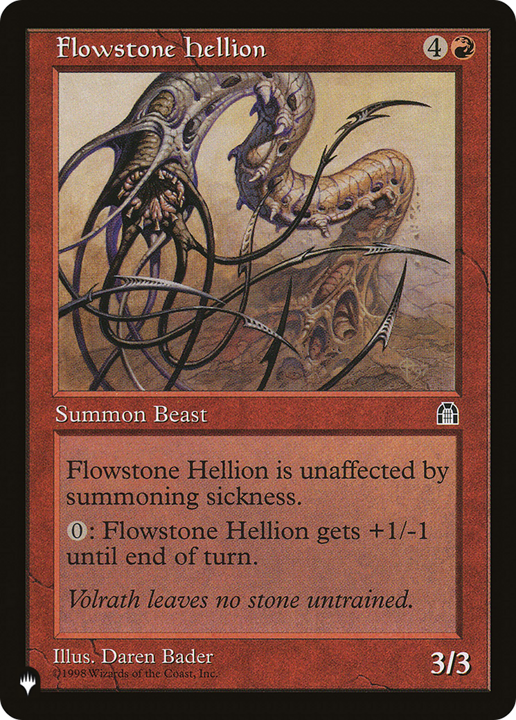 Flowstone Hellion |  (STH-84) [The List]
