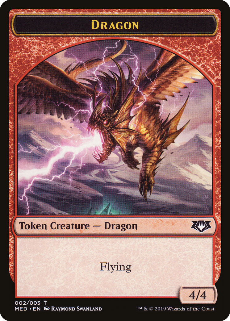 Dragon (TMED-0W2) - Mythic Edition Tokens