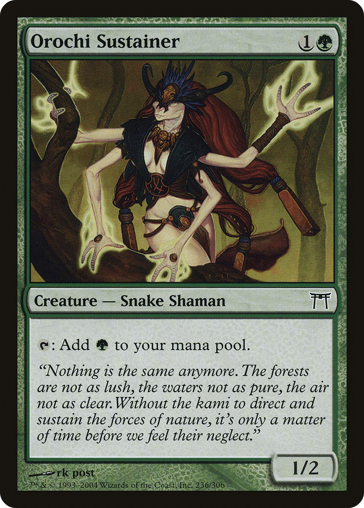 Orochi Sustainer [Champions of Kamigawa] Foil