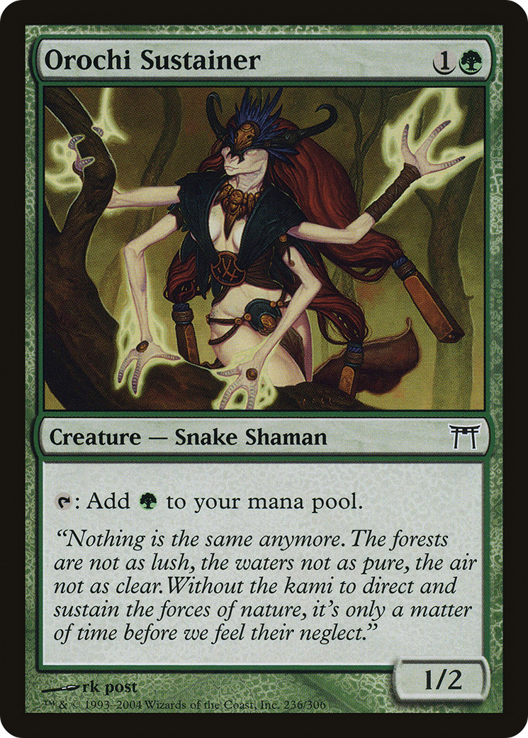Orochi Sustainer [Champions of Kamigawa]