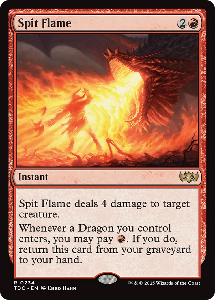 Spit Flame (234) [Commander: Tarkir: Dragonstorm]