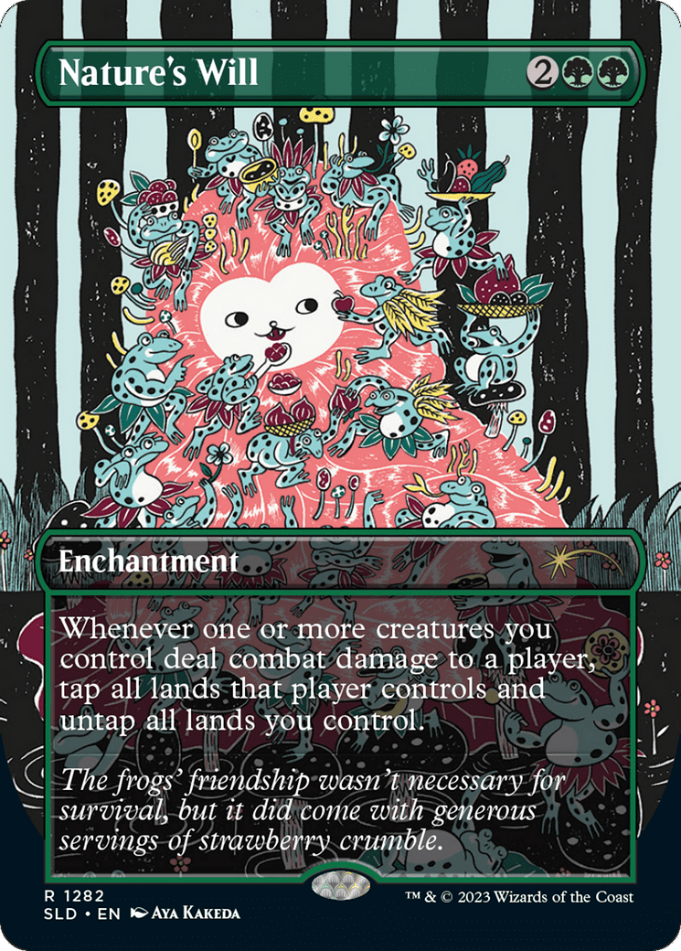 Nature's Will (Borderless) [Secret Lair Drop Series] Foil