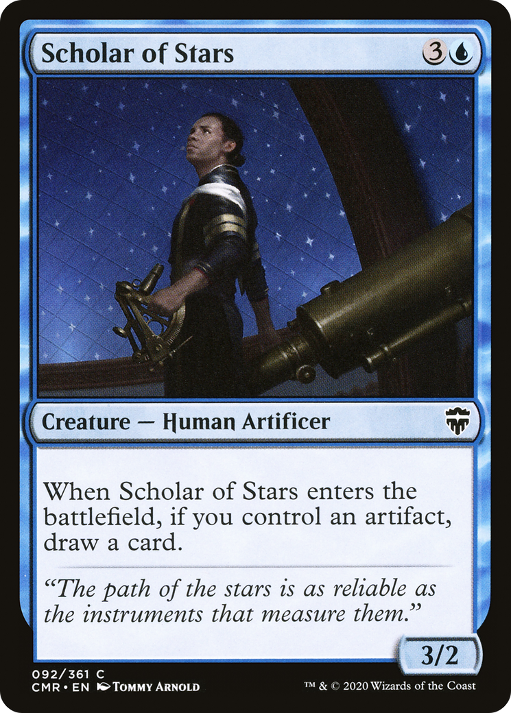 Scholar of Stars [Commander Legends] Foil