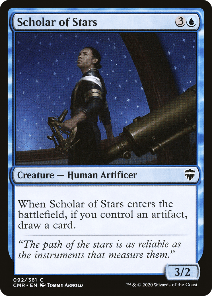 Scholar of Stars [Commander Legends] Foil