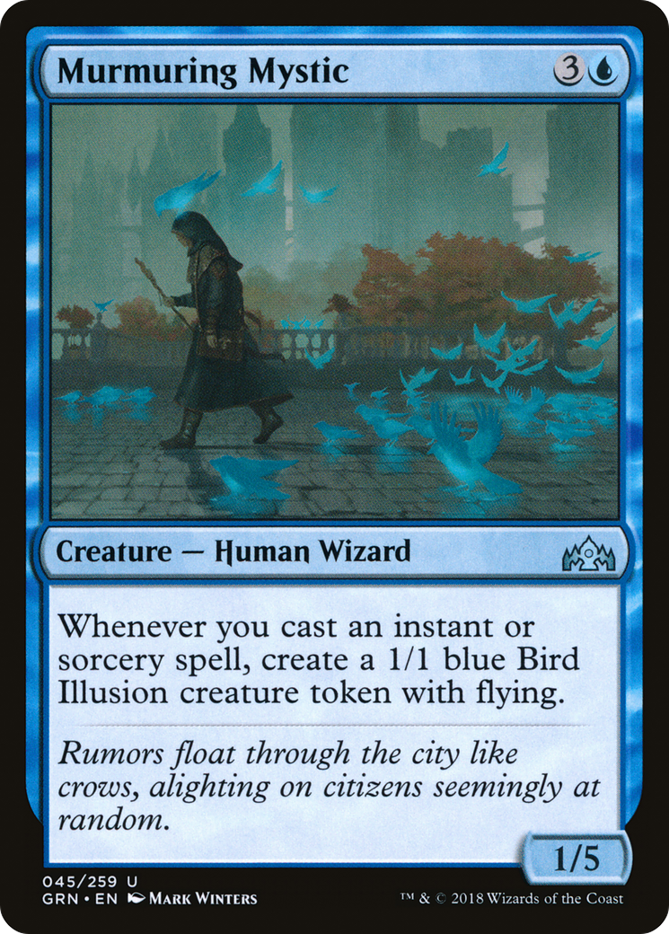 Murmuring Mystic [Guilds of Ravnica] Foil