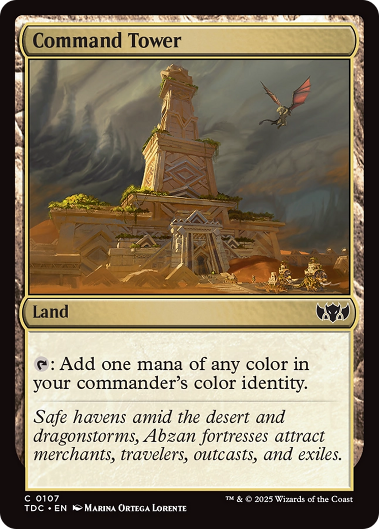 Command Tower (107) [Commander: Tarkir: Dragonstorm]