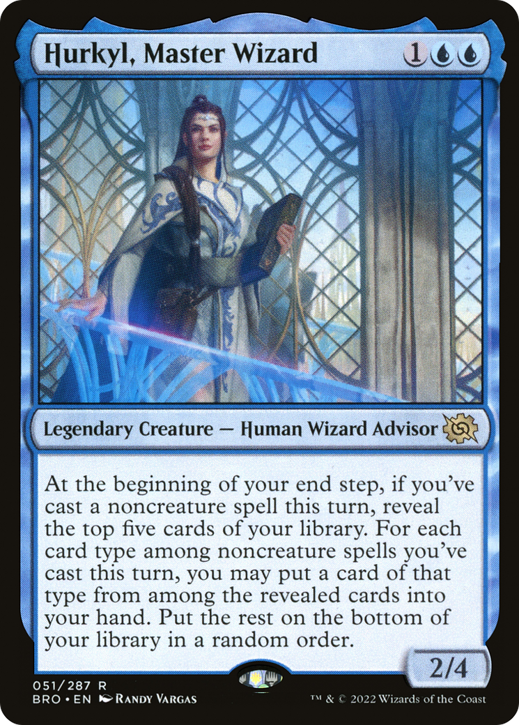 Hurkyl, Master Wizard [The Brothers' War] Foil
