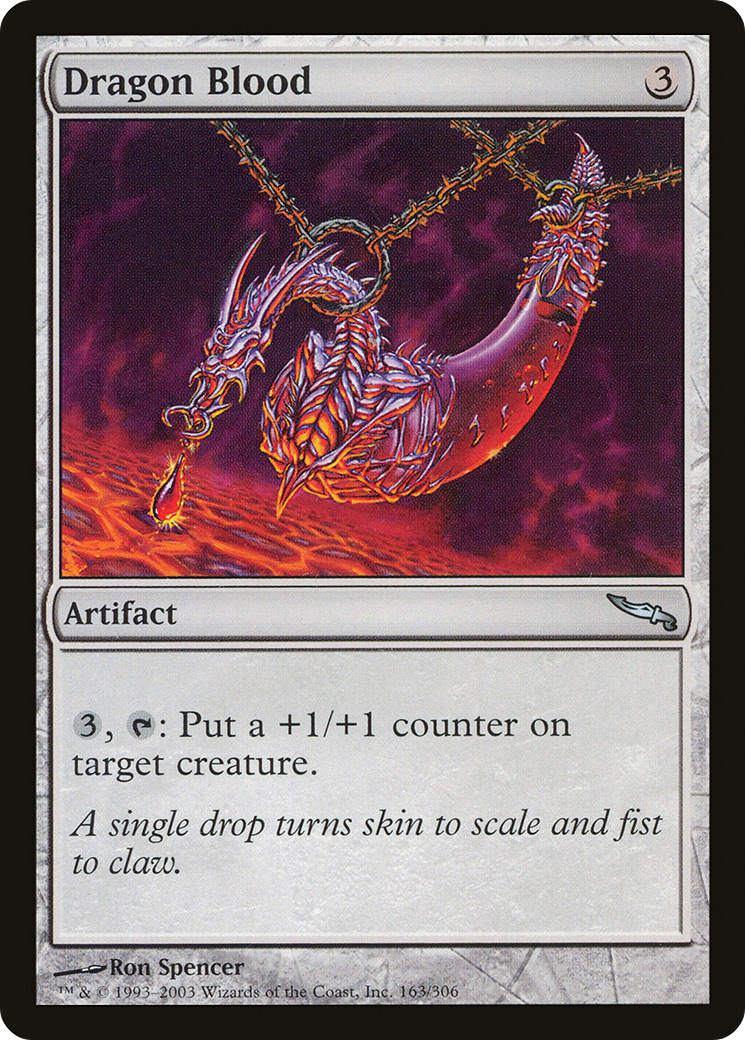 Dragon Blood [Mirrodin] Foil