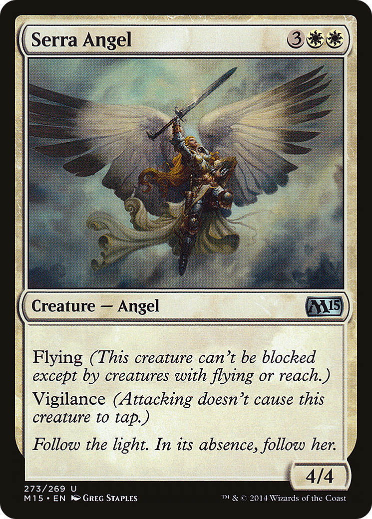 Serra Angel (273) [Magic 2015]  Foil