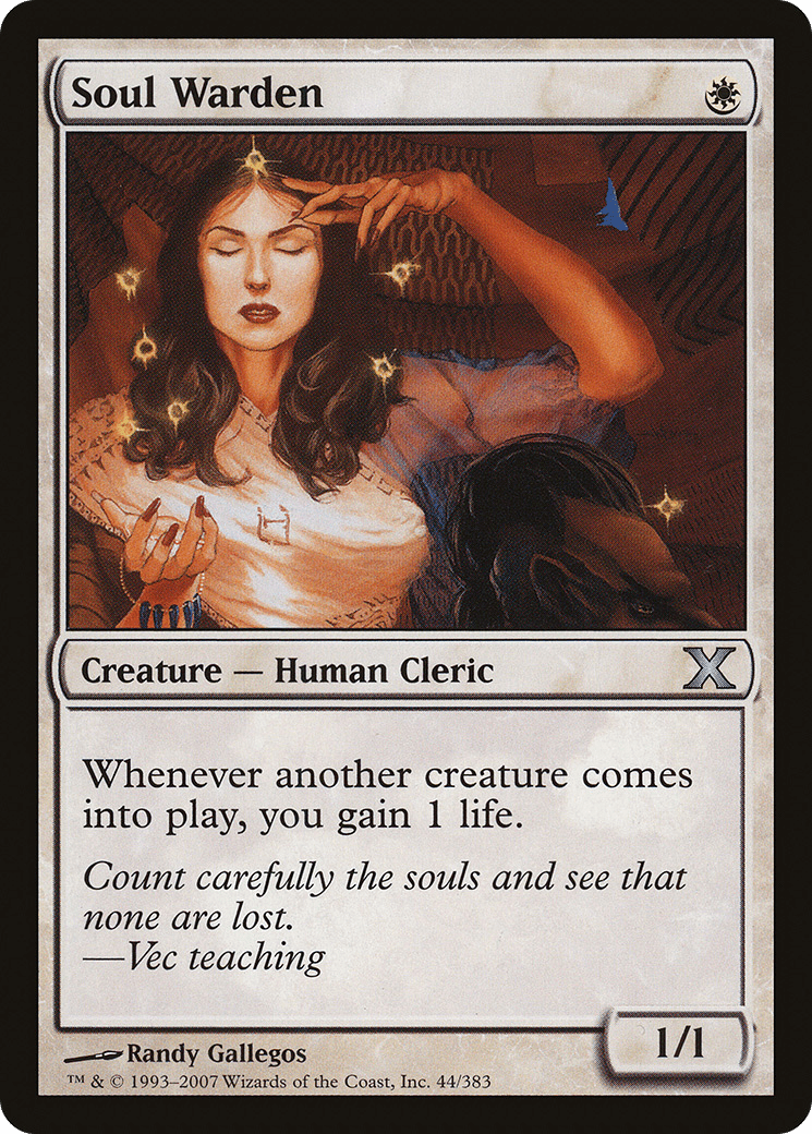 Soul Warden (10E-044) - Tenth Edition