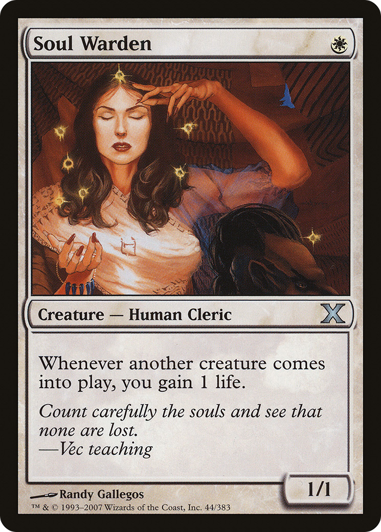 Soul Warden [Tenth Edition] Foil