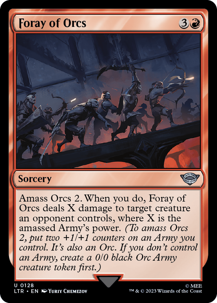 Foray of Orcs [The Lord of the Rings: Tales of Middle-Earth] Foil