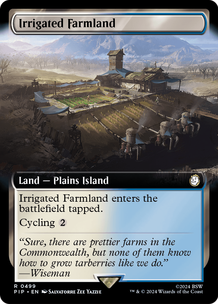 Irrigated Farmland (Extended Art) [Fallout] Foil