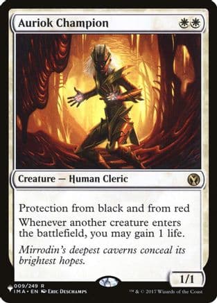 Auriok Champion |  (IMA-9) [The List]