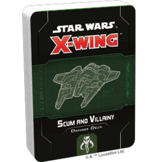 Star Wars X-Wing 2E: Scum And Villainy Damage Deck