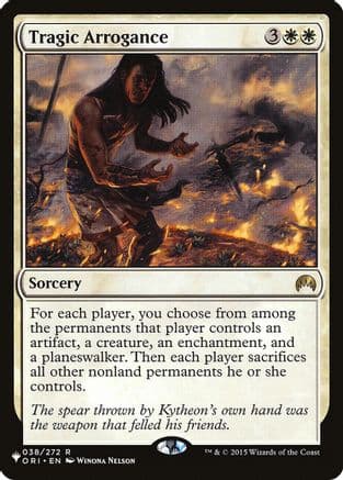 Tragic Arrogance |  (038/272) [The List Reprints]