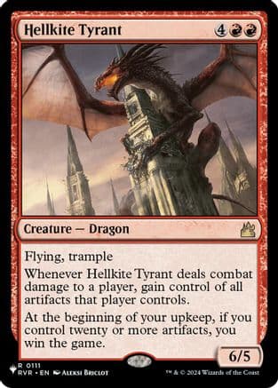 Hellkite Tyrant |  (0111) [The List Reprints]